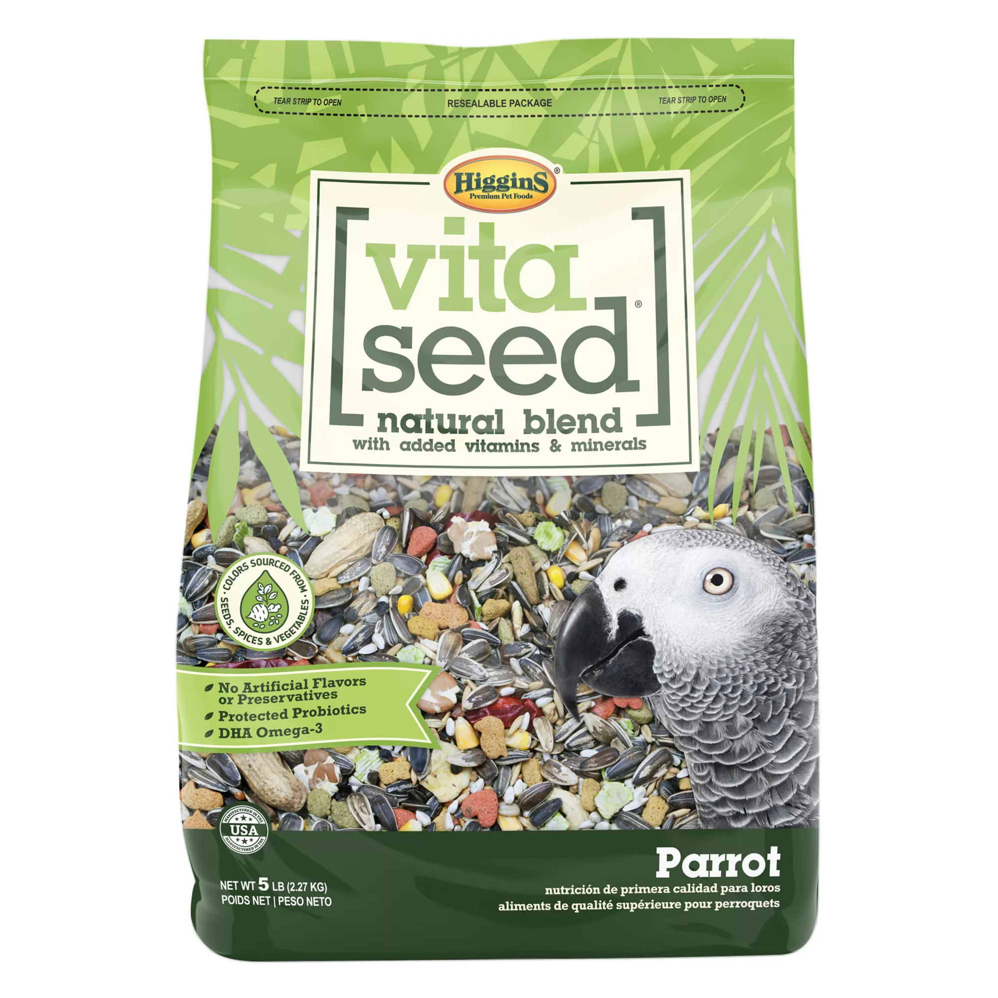 Higgins Vita Seed Parrot Food