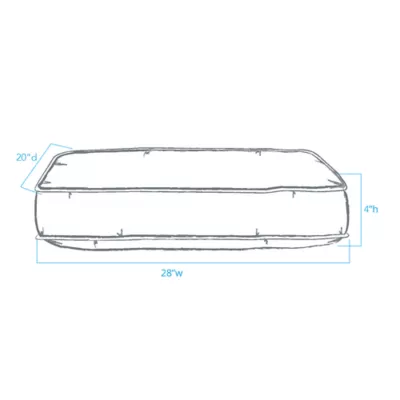 Product Pendleton National Park Glacier Park Mattress Dog Bed