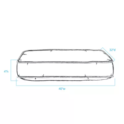 Product Pendleton National Park Glacier Park Mattress Dog Bed