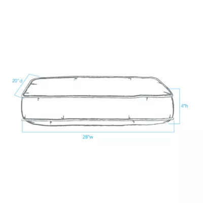 Product Pendleton National Park Yosemite Mattress Dog Bed