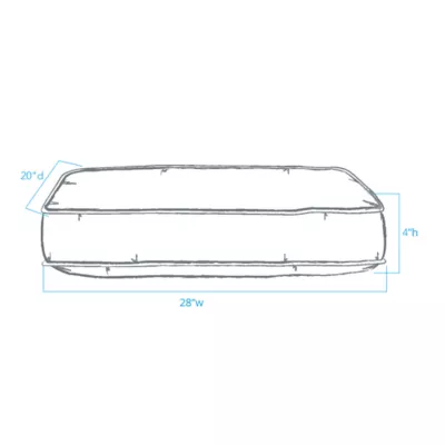 Product Pendleton Yakima Camp Mattress Dog Bed