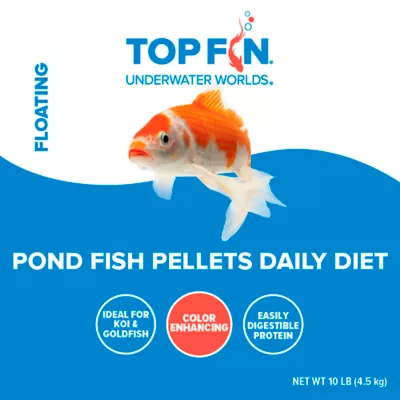 Top Fin® Pond Fish Daily Diet - Koi Fish Food - 4-10 lb - Image 2