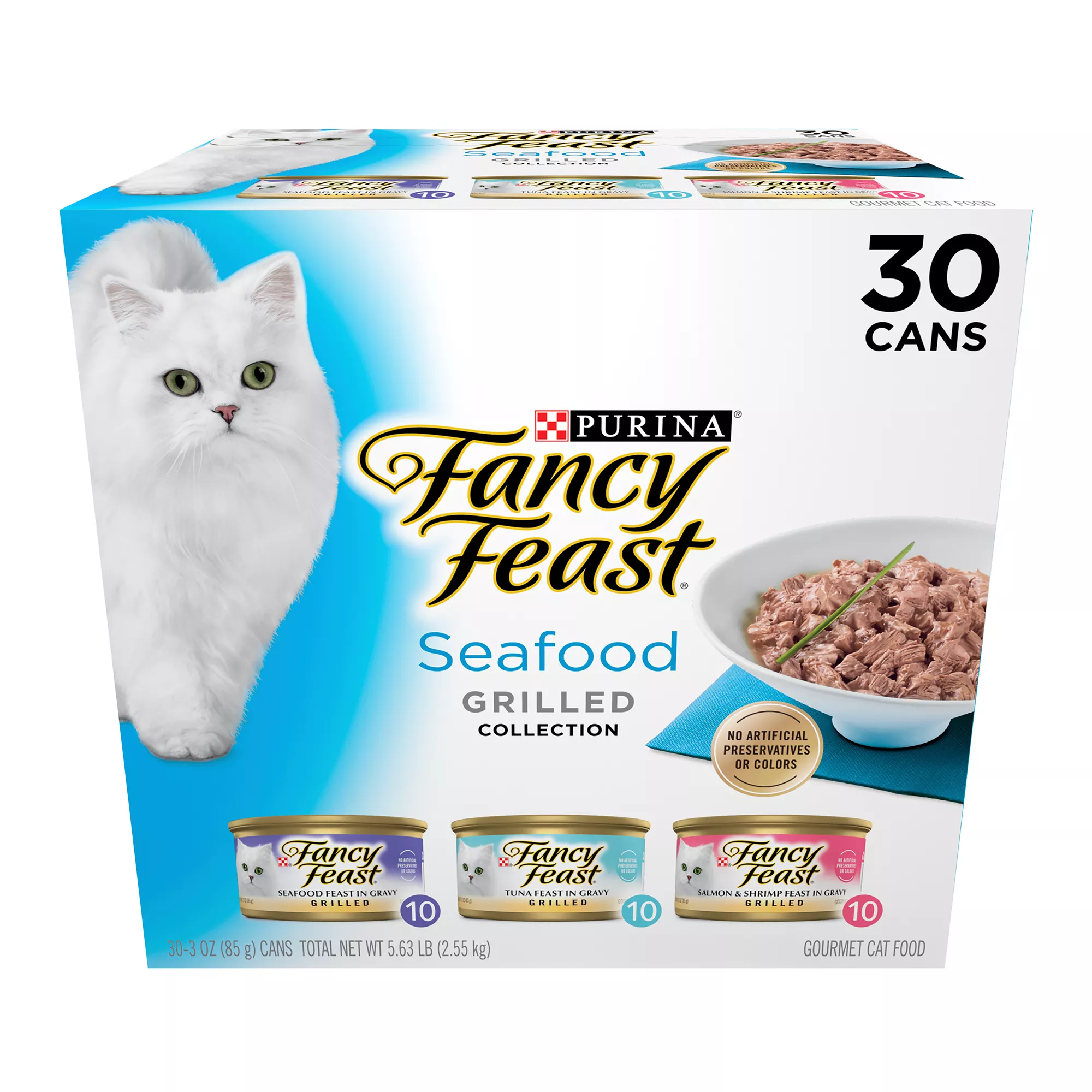 Fancy Feast®  All Life Stages Cat Wet Food - Variety Pack, 30 CT, 90 OZ