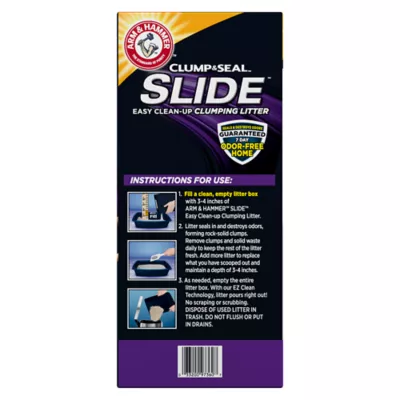 Product Arm & Hammer™ Clump & Seal Slide Clumping Multi-Cat Clay Cat Litter - Low Dust