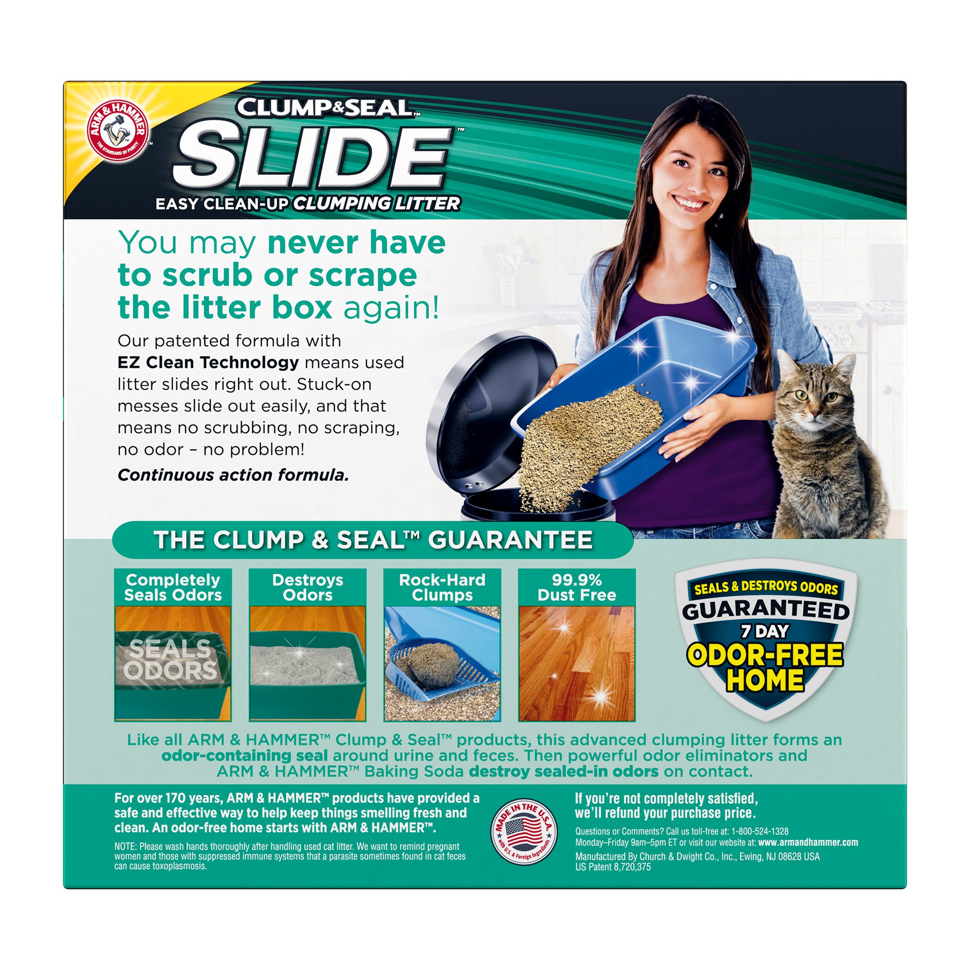 slide litter box