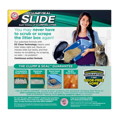 Product Arm & Hammer™ Clump & Seal Slide Clumping Clay Cat Litter - Low Dust