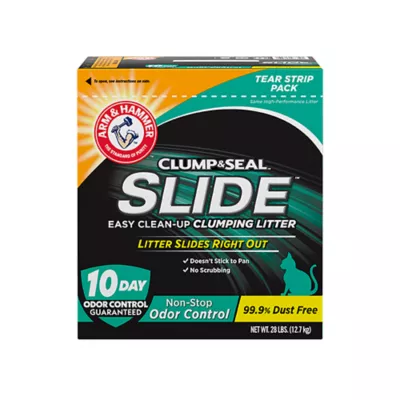 Product Arm & Hammer™ Clump & Seal Slide Clumping Clay Cat Litter - Low Dust