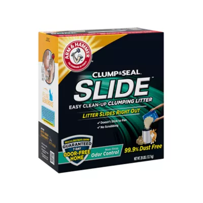 Product Arm & Hammer™ Clump & Seal Slide Clumping Clay Cat Litter - Low Dust