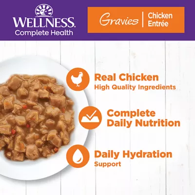 Product Wellness® Gravies Adult Cat Food - Grain Free, Chicken Entree