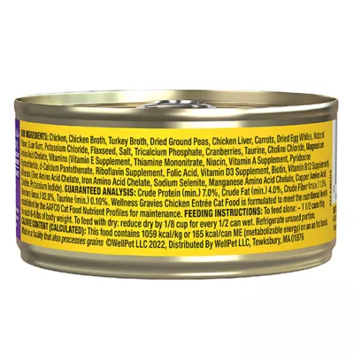 Product Wellness® Complete Health Adult Cat Wet Food - Grain Free, Gravies, 5.5 Oz