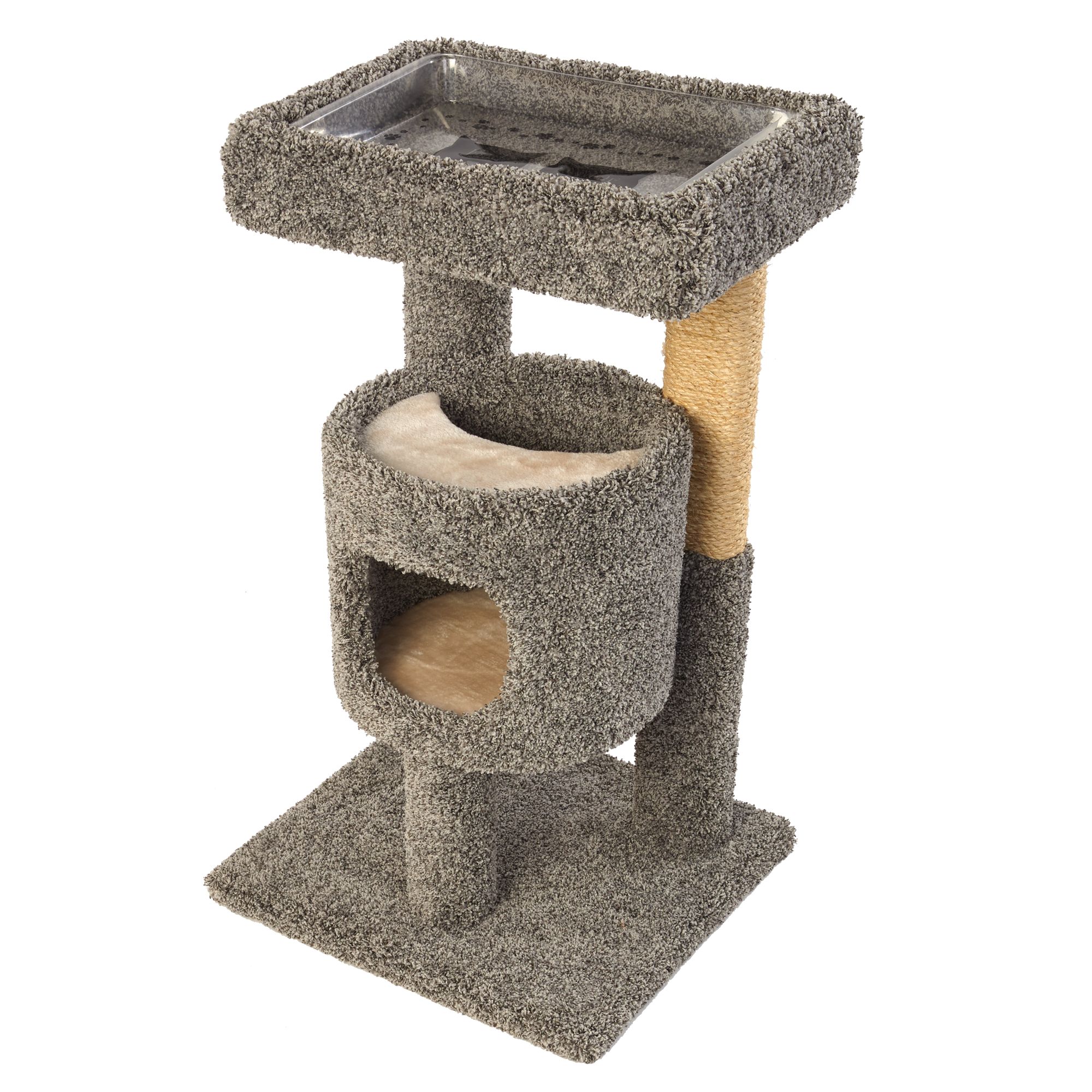 Whisker City Diner Playhouse Cat Tower Color Varies Cat