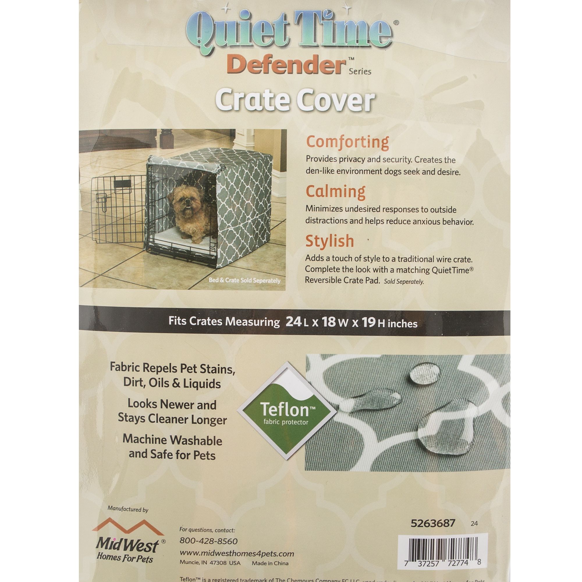 quiet time crate cover
