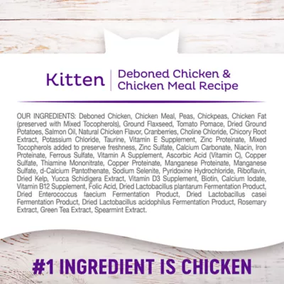 Product Wellness® Complete Health Kitten Food - Natural, Grain Free, Chicken & Chicken Meal