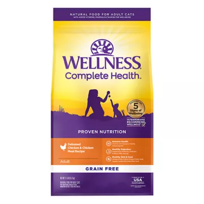 Product Wellness® Complete Health Adult Cat Food - Natural, Grain Free, Chicken & Chicken Meal