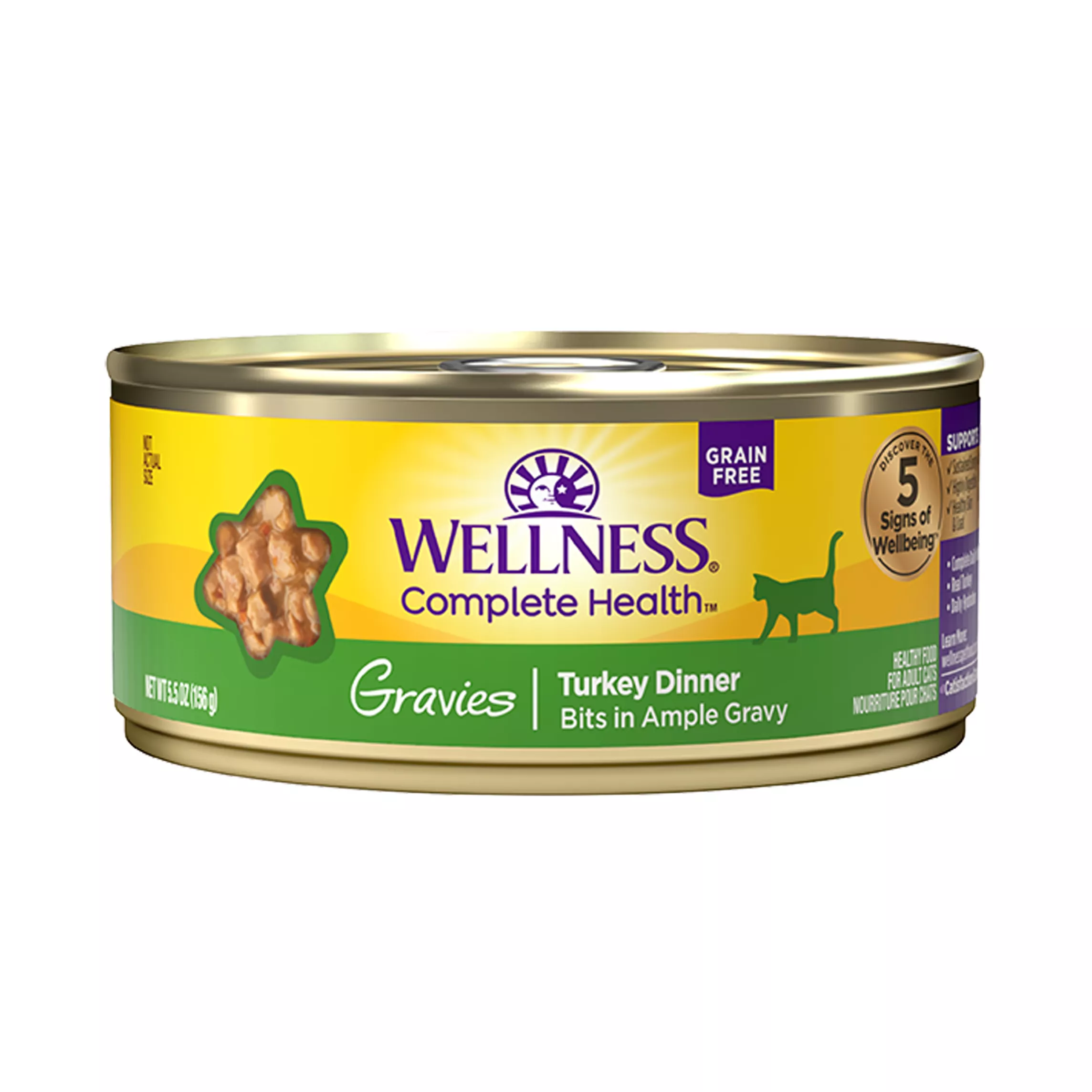 Wellness® Gravies Adult Cat Food - Grain Free, Turkey Entree