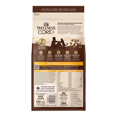 Product Wellness® CORE® Indoor Adult Cat Food - Natural, Grain Free, Chicken, Turkey & Chicken Meal