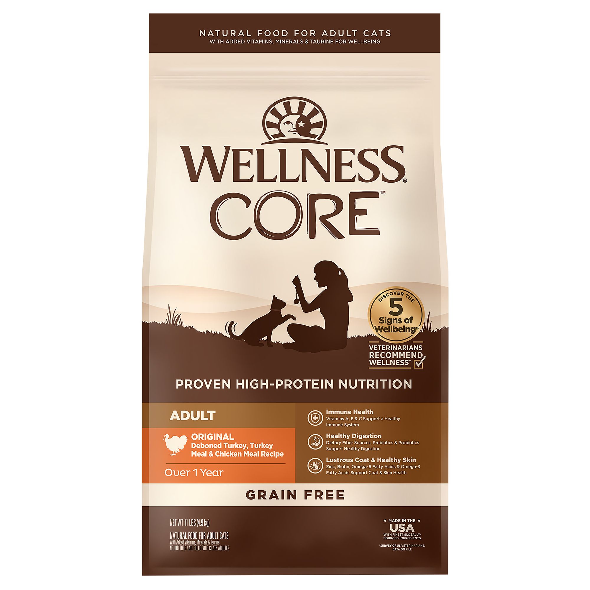 Wellness® CORE® Adult Cat Food 