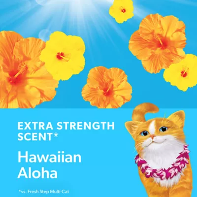 Product Fresh Step® Extreme with Febreze™ Clay Cat Litter - Hawaiian Aloha Scented, Low Dust