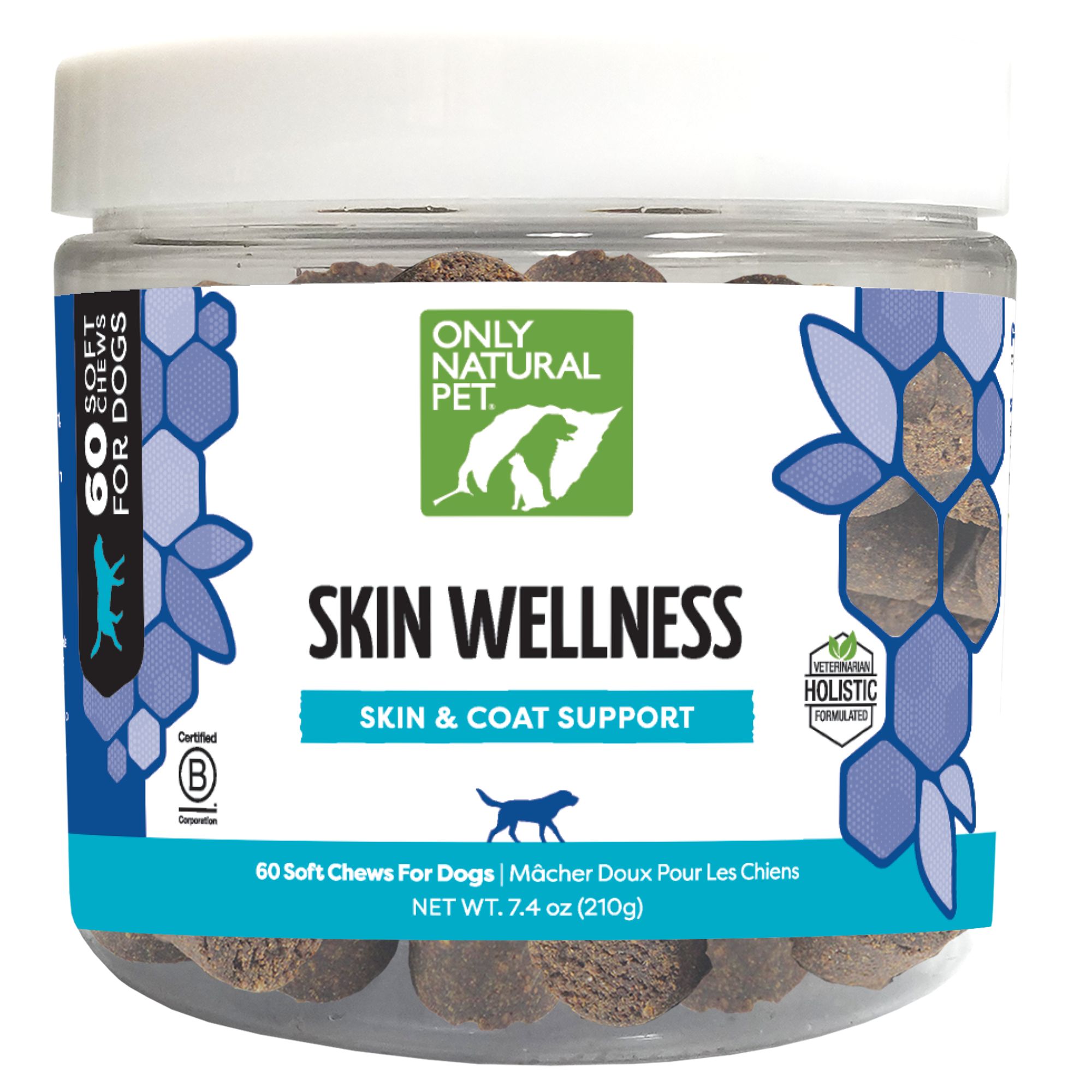 Only Natural Pet Skin Wellness Maxium Skin Coat Support Soft Chews