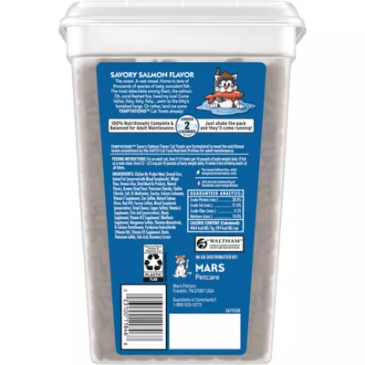 Product Temptations™ Classic Adult Cat Treats - Soft & Crunchy, Savory Salmon