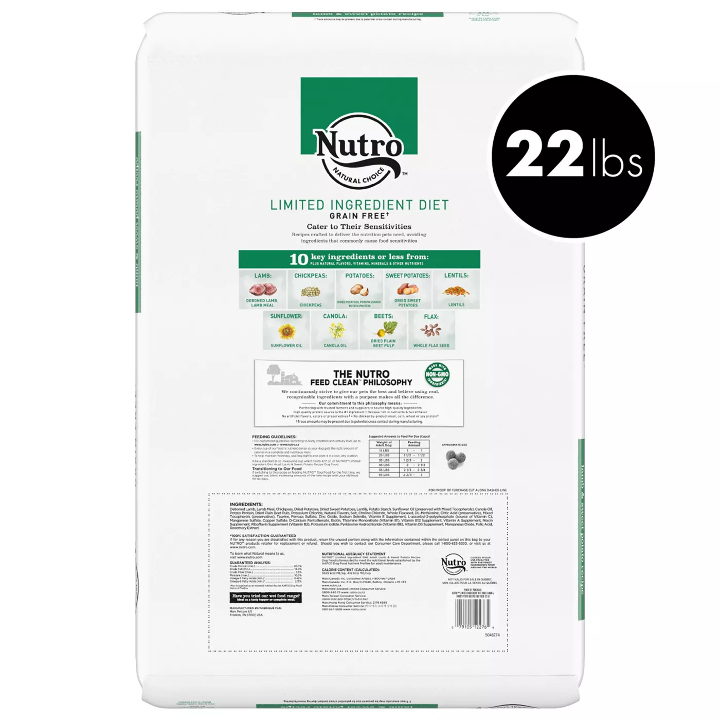 Nutro limited orders ingredient grain free