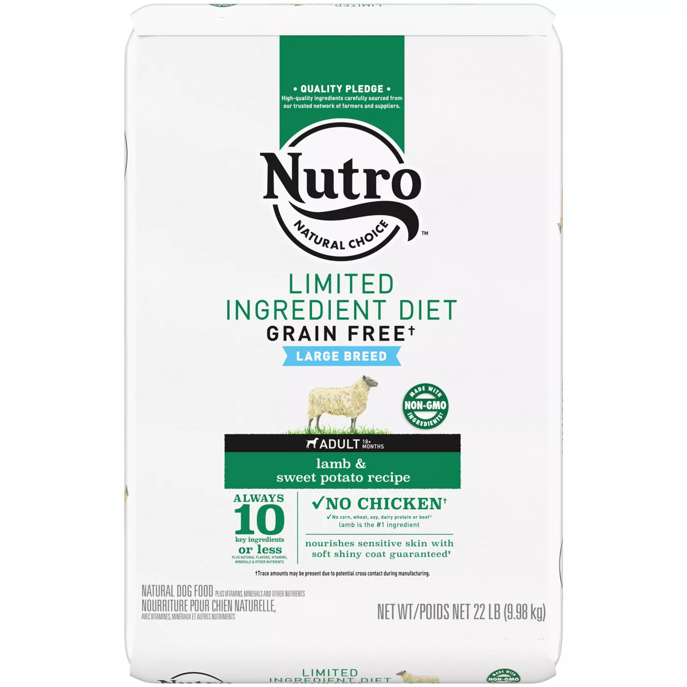 Nutro wholesome essentials large breed review best sale