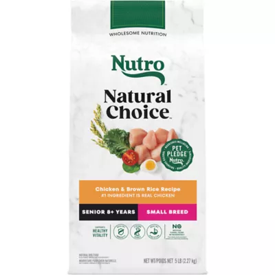 Product Nutro Wholesome Essentials Small Breed Senior Dry Dog Food - Non-GMO, Chicken & Brown Rice