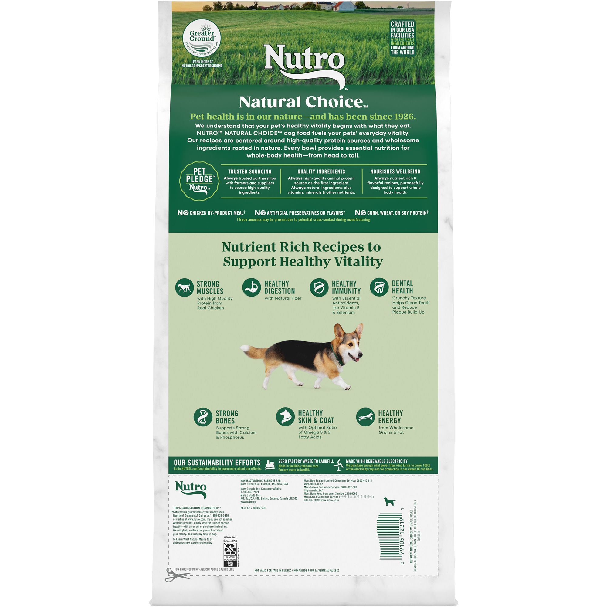 Nutro Limited Ingredient Diet Lamb Rice Large Breed Adult Dog Food 30 Lb Wilco Farm Stores