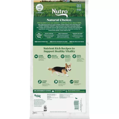 Nutro Wholesome Essentials Small Breed Senior Dry Dog Food Chicken Brown Rice 5 lbs