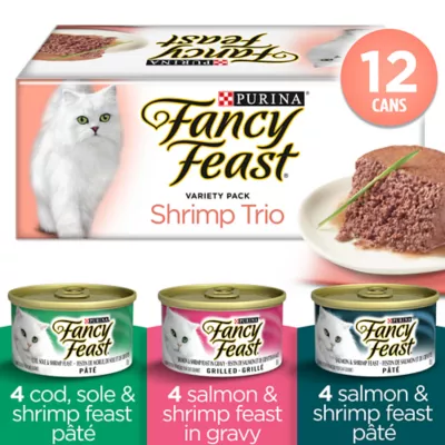 Product Fancy Feast® Shrimp Trio Wet Cat Food Variety Pack