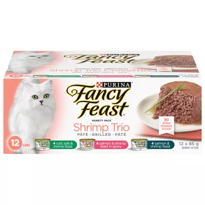 Product Fancy Feast® Shrimp Trio Wet Cat Food Variety Pack