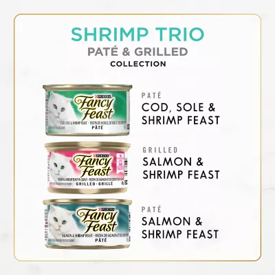 Product Fancy Feast® Shrimp Trio Wet Cat Food Variety Pack