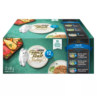 Product Fancy Feast® Medleys Pâté Wet Cat Food Variety Pack