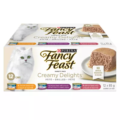 Product Fancy Feast® Creamy Delights Wet Cat Food Variety Pack