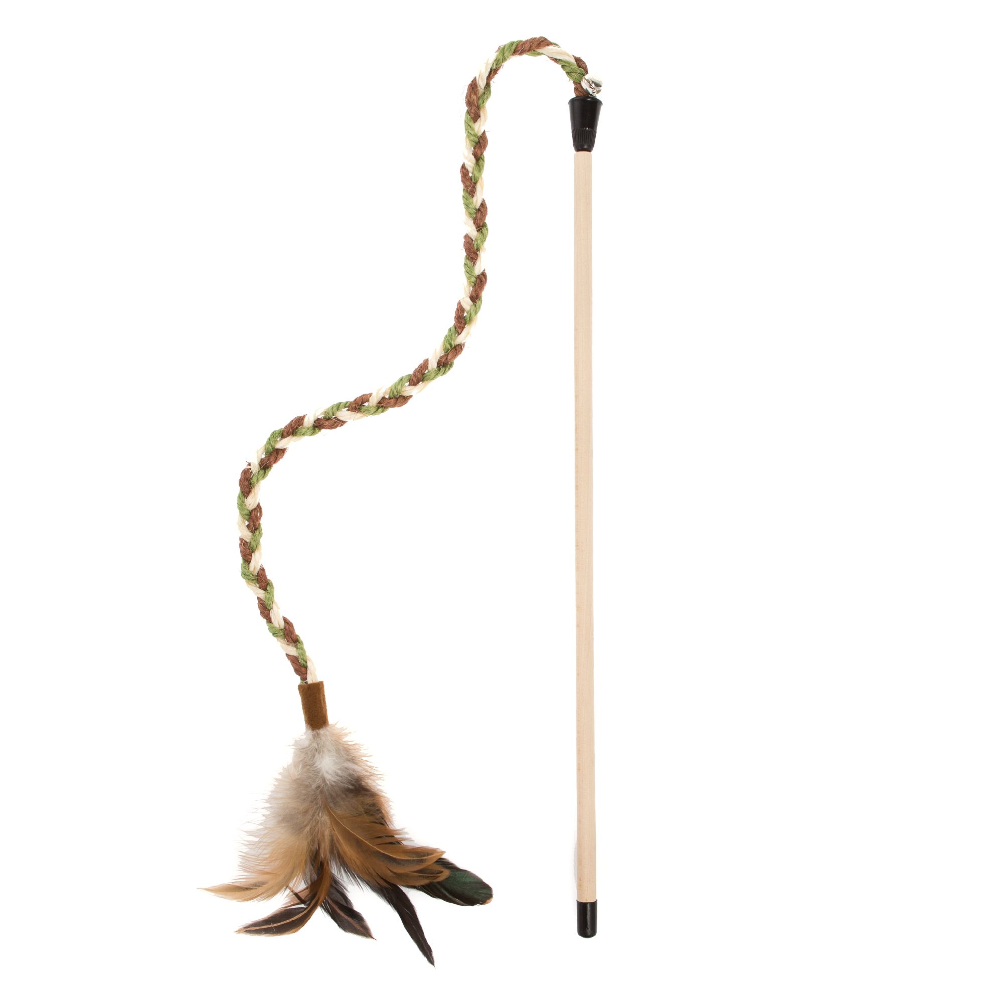 feather cat toy