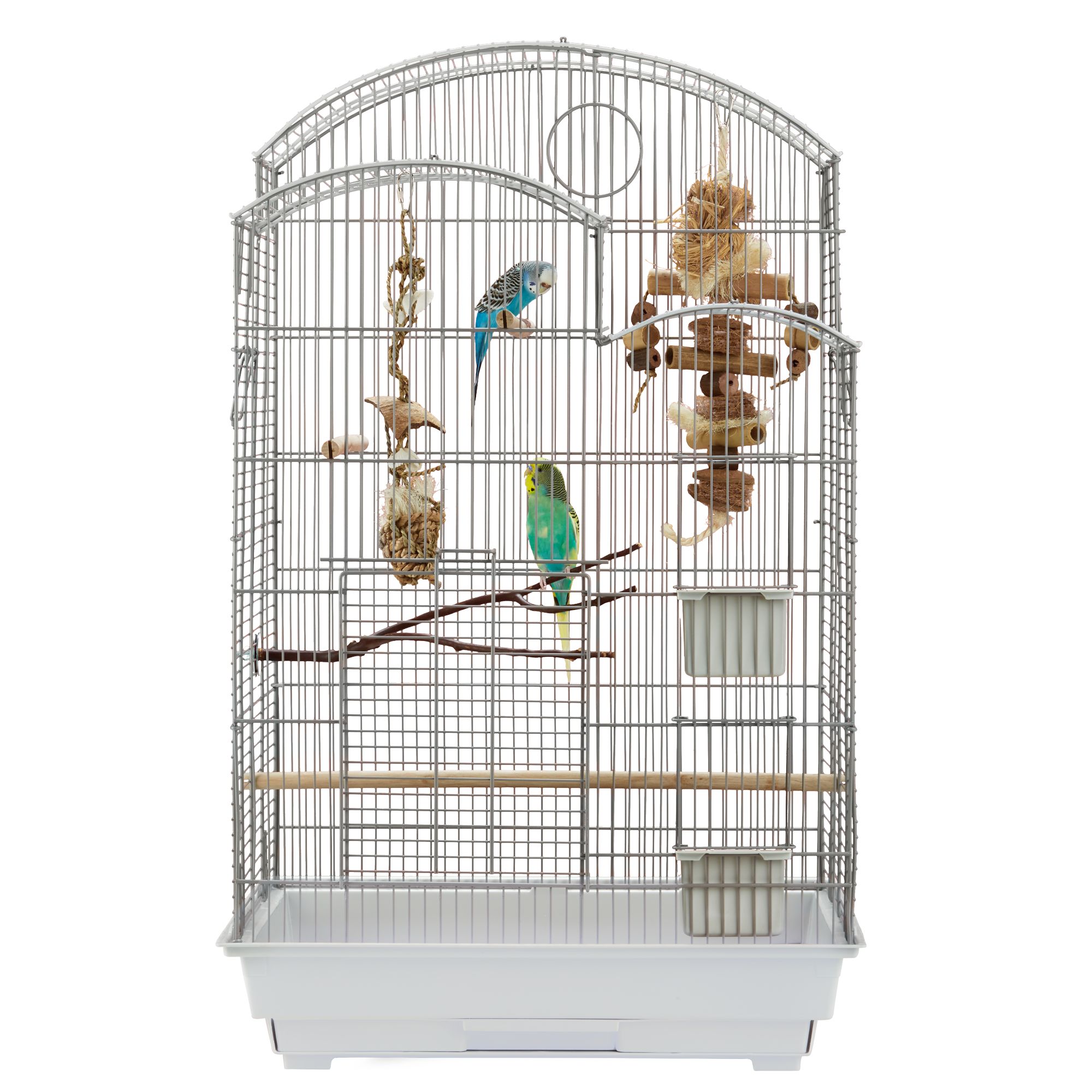 bird cages and stands