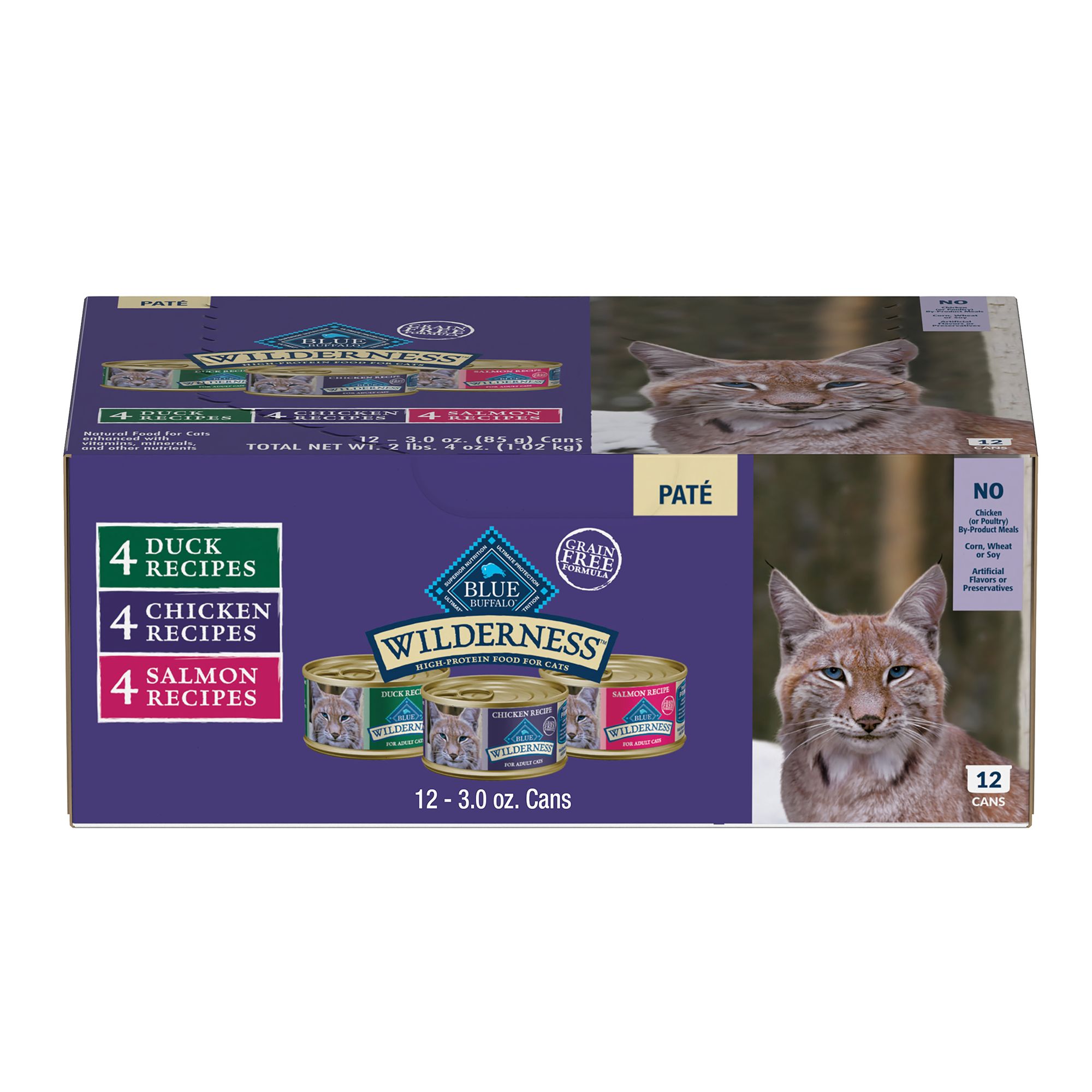 Blue Buffalo Wilderness Variety Pack Cat Food