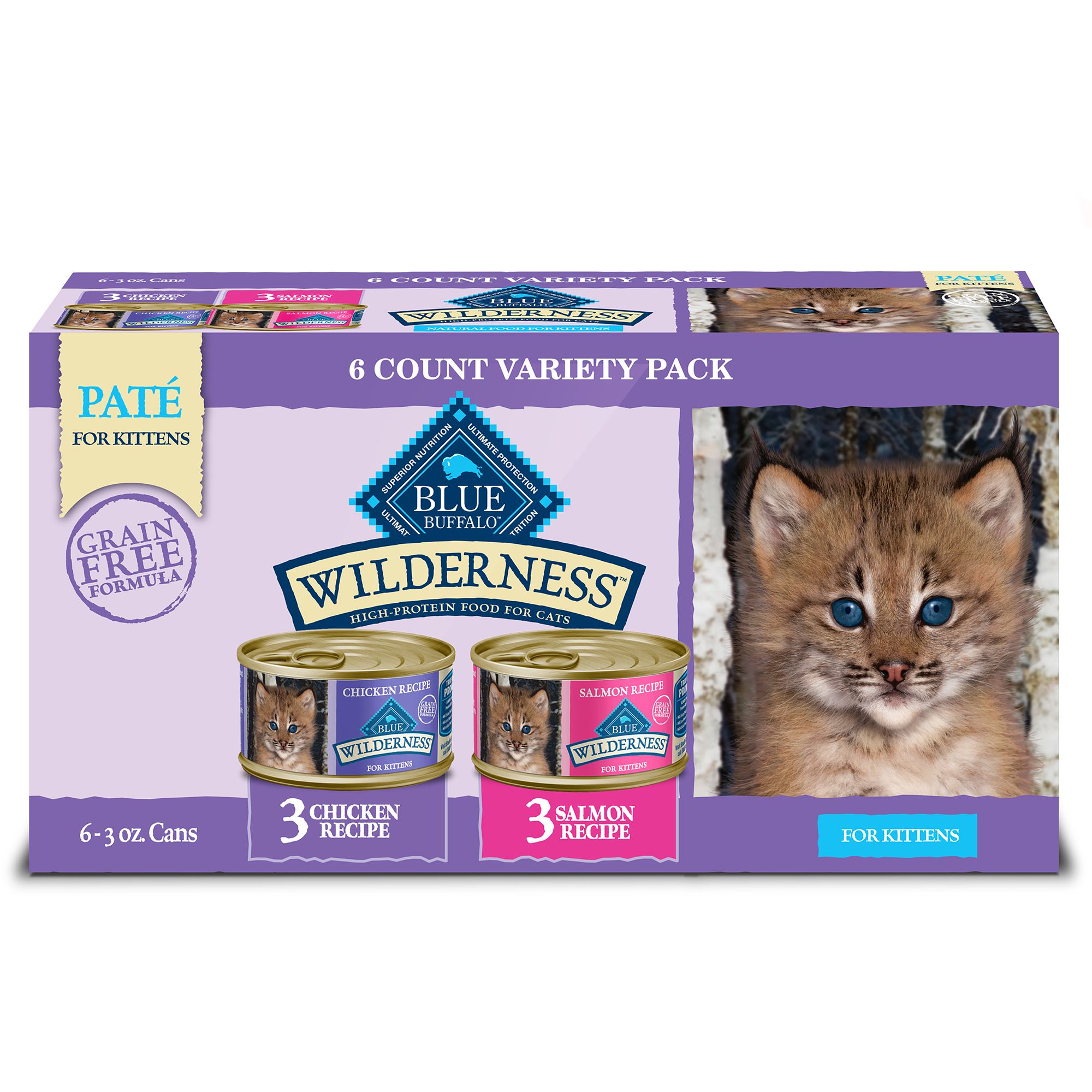 blue wilderness kitten wet food