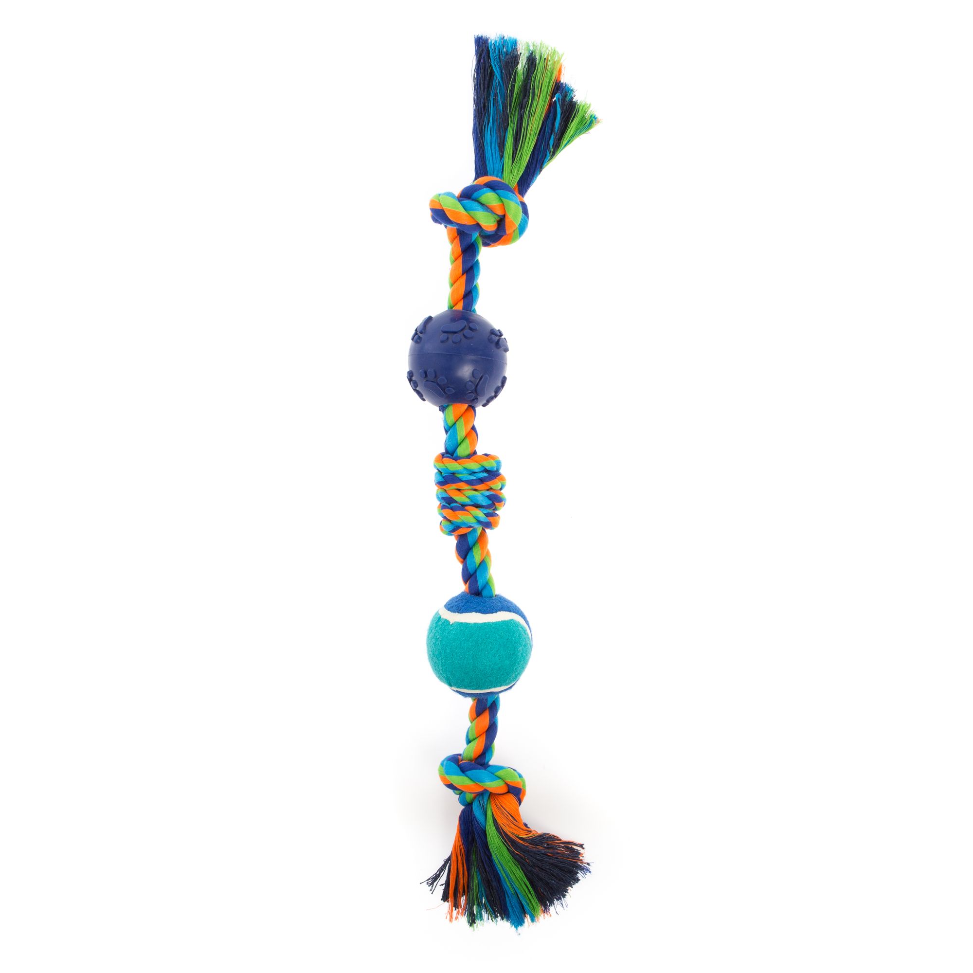 dog toy ball rope