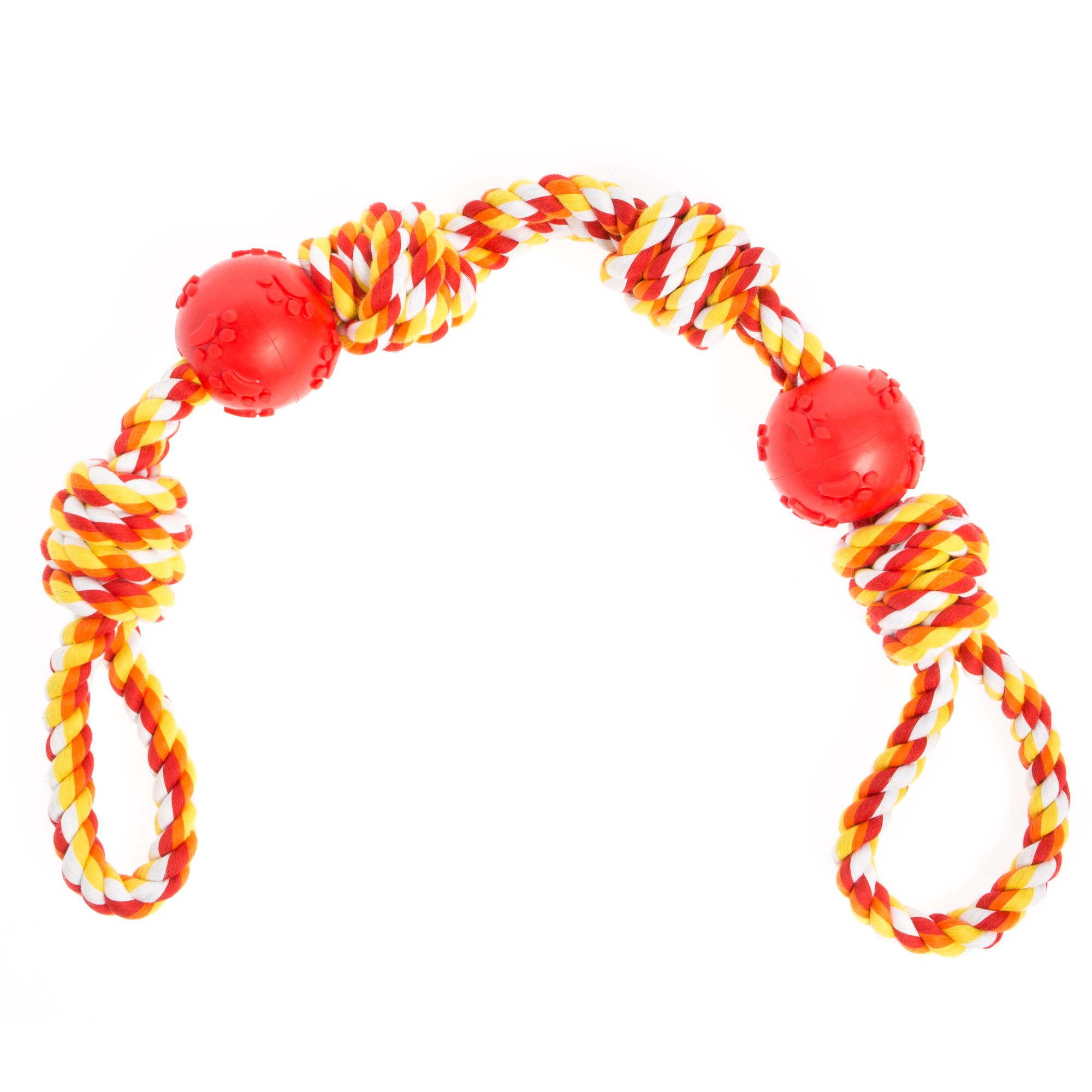 rubber rope dog toy