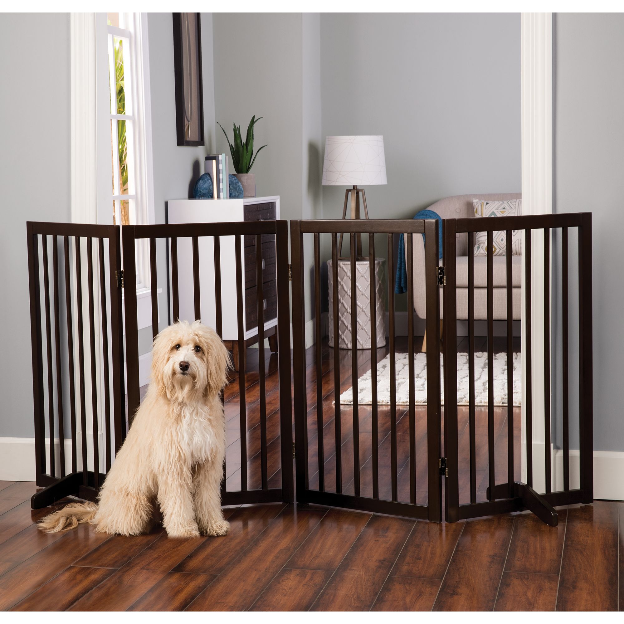 Top Paw Freestanding Pet Gate