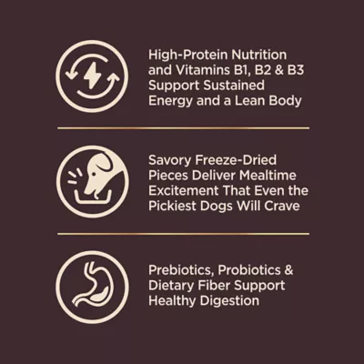 Product Wellness® CORE+ Kibble + Freeze-Dried Pieces Adult Dry Dog Food - Grain Free, Turkey