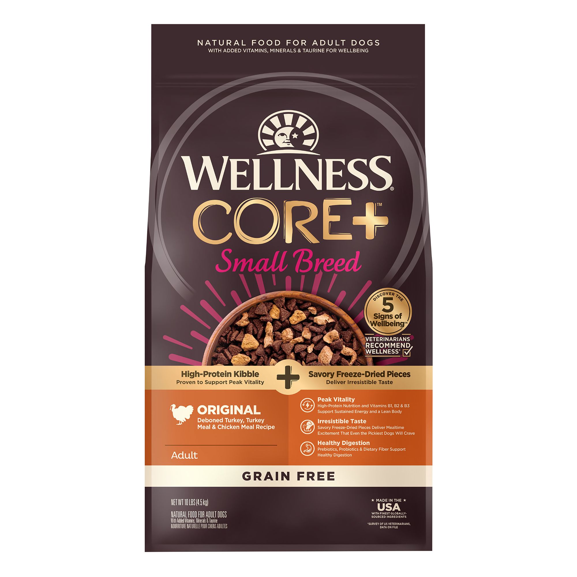 Wellness CORE RawRev Small Breed Adult Dry Dog Food Natural