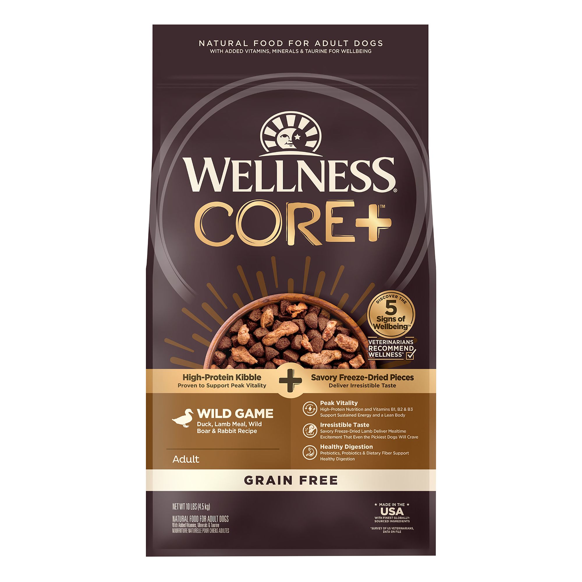 Wellness CORE RawRev Kibble Adult Dry Dog Food Natural