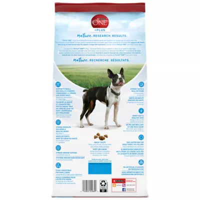 Purina one small bites beef best sale