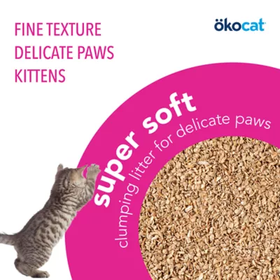 Product Okocat® Super Soft Clumping Wood Cat Litter - Low Dust, Natural