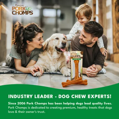 Pork Chomps™ Rawhide Free Bone Dog Treat - Image 6