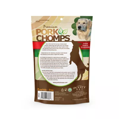 Product Pork Chomps™ Rawhide Free Twists Dog Treat - Bacon