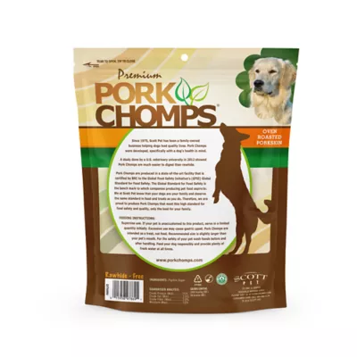 Product Nutri Chomps™ Roasted Pork Earz Rawhide Free Dog Treat