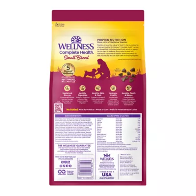 Product Wellness® Complete Health Small Breed Adult Dry Dog Food - Grain Free, Turkey, Chicken & Salmon